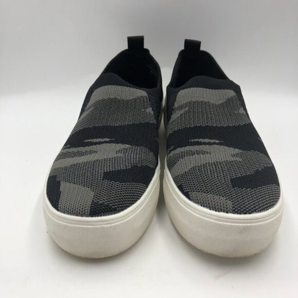 Cushionaire Memory Foam Women's Camo Knit Sneakers Size 7.5M Slip On Cas… - Picture 8 of 13